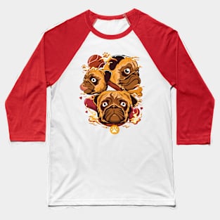 My Pug Life Expression Baseball T-Shirt